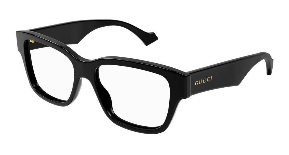 Gucci Eyeglasses Gg1428o 001 Black Black Transparent 52/16/145