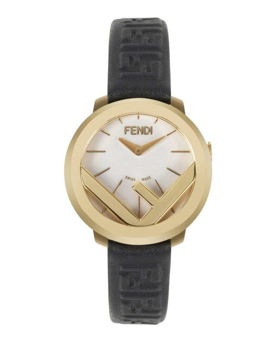 Fendi F Is  Leather Watch
