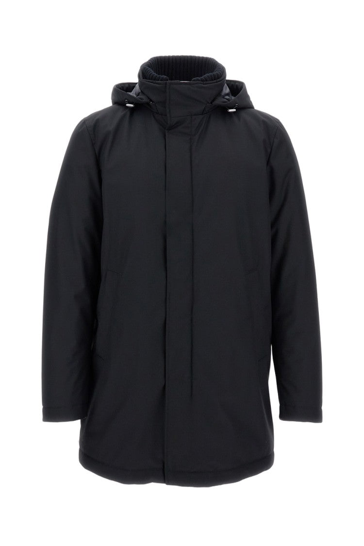Herno Puffer Jacket With Knutted Collar
