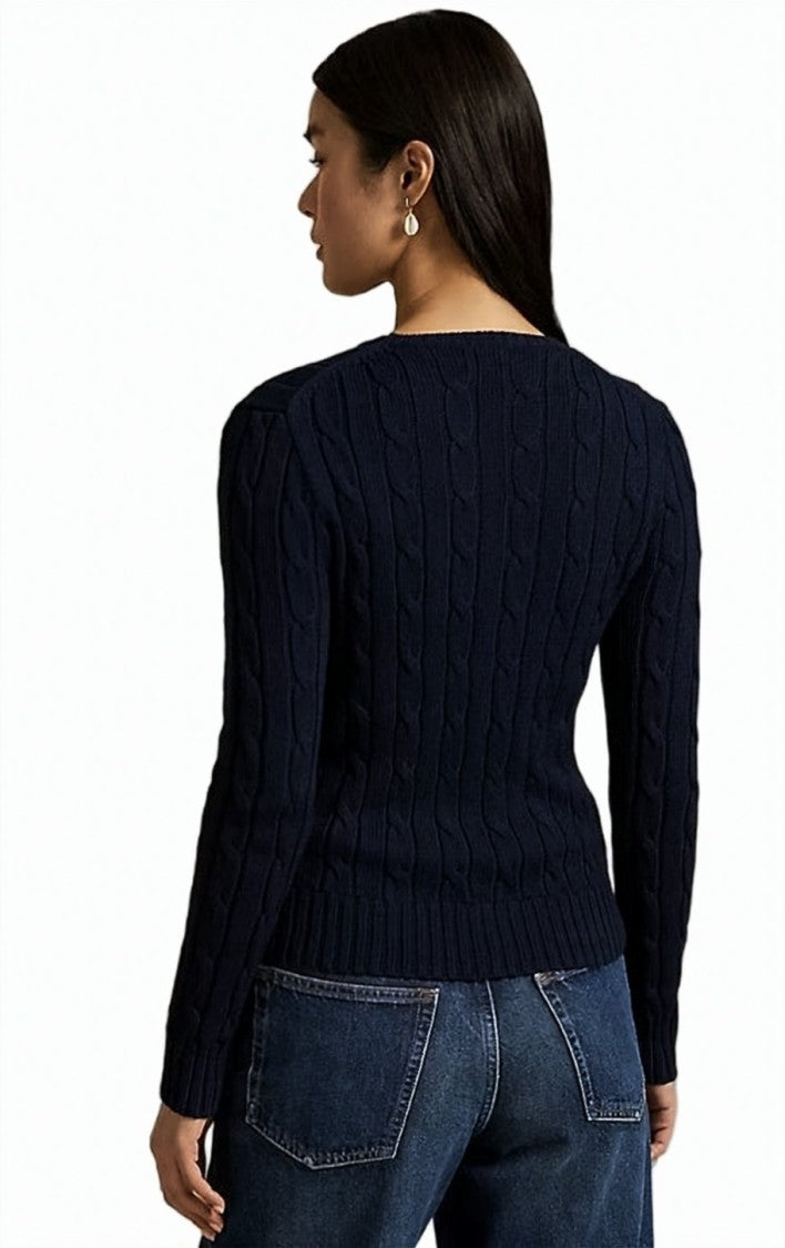 Polo Ralph Lauren Rinett Cable Knit Cotton Sweater