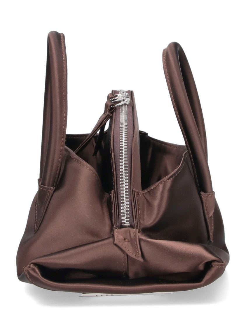 The Attico Brown La Passeggiata Fabric Bag