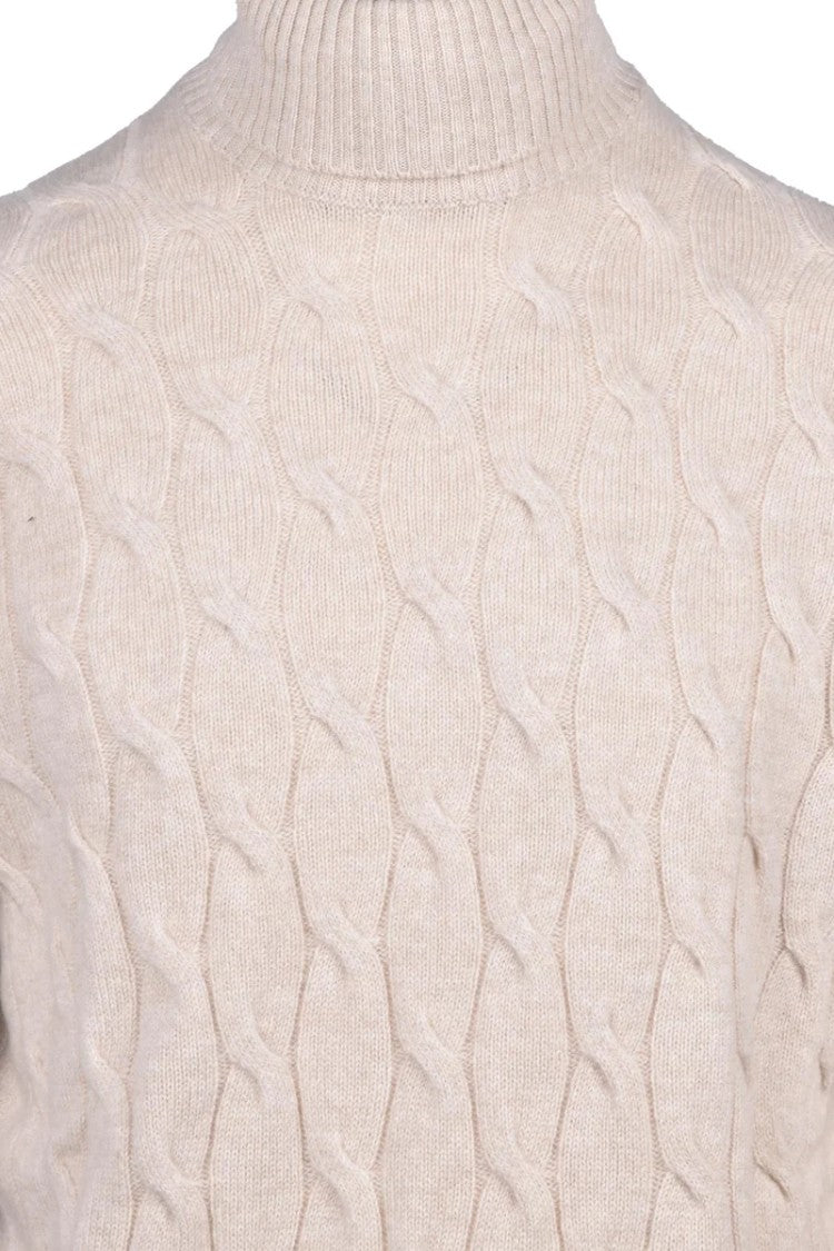 Filippo De Laurentiis High Neck Sweater - Beige