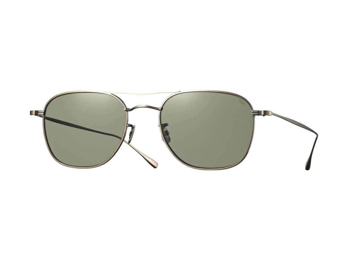 Eyevan 1014 Sun Double Bridge Square Sunglasses