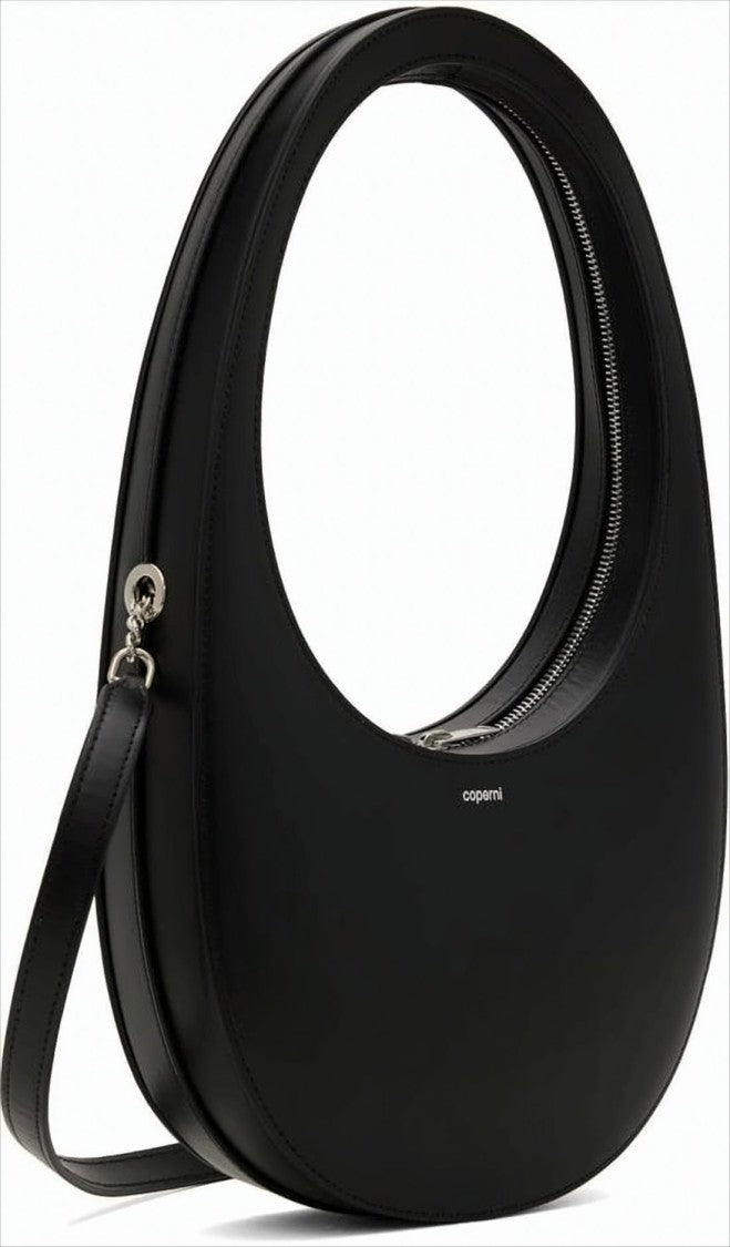 Coperni Rounded Calf Leather Shoulder Bag