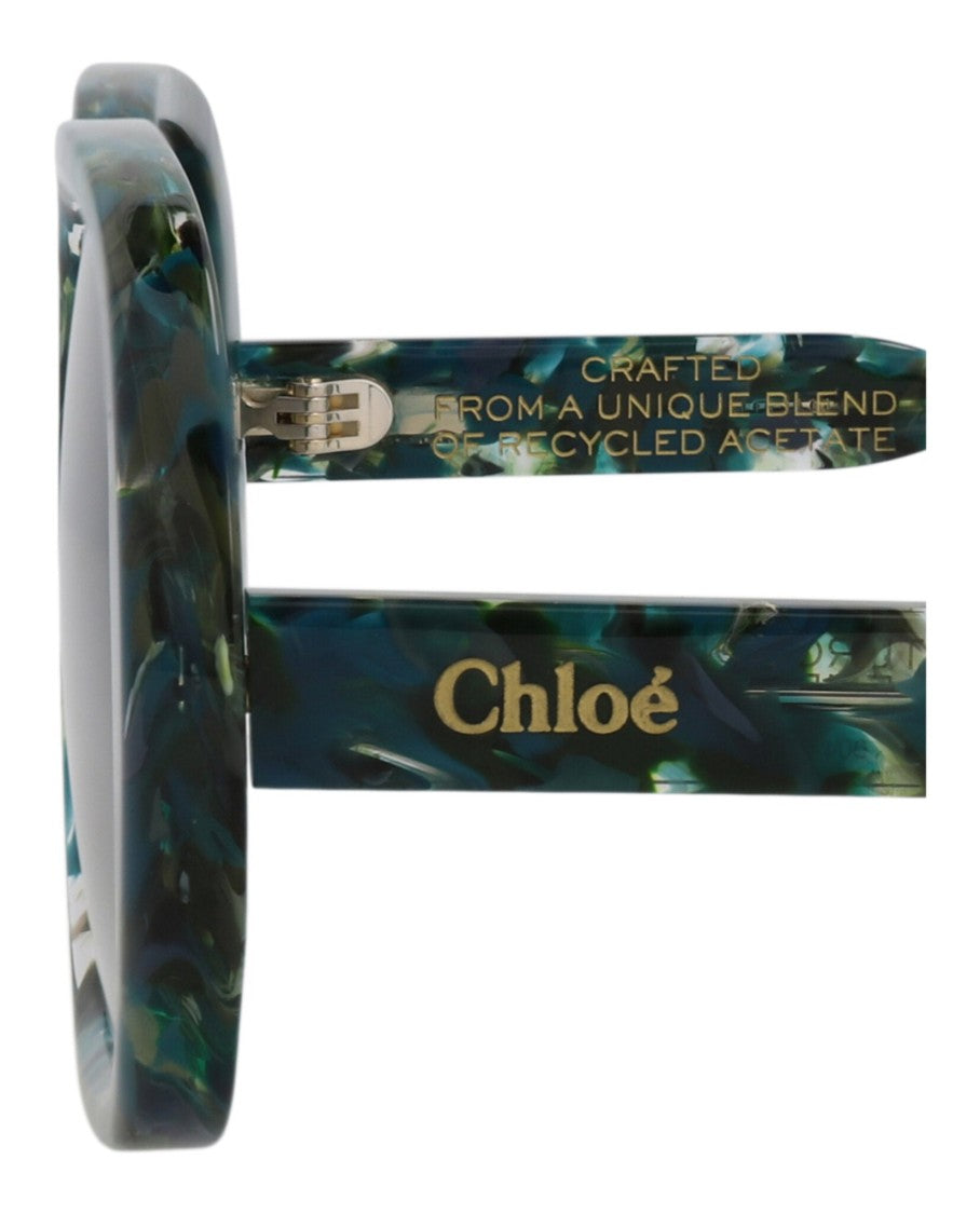 Chloé Square-Frame Recycled Acetate Sunglasses
