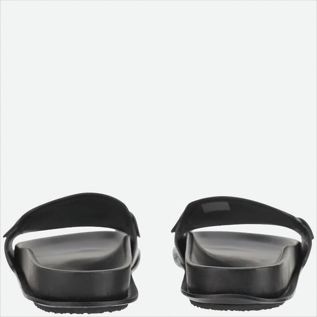 Jacquemus Minimalist Black Slip-On Mules With Contoured Footbed