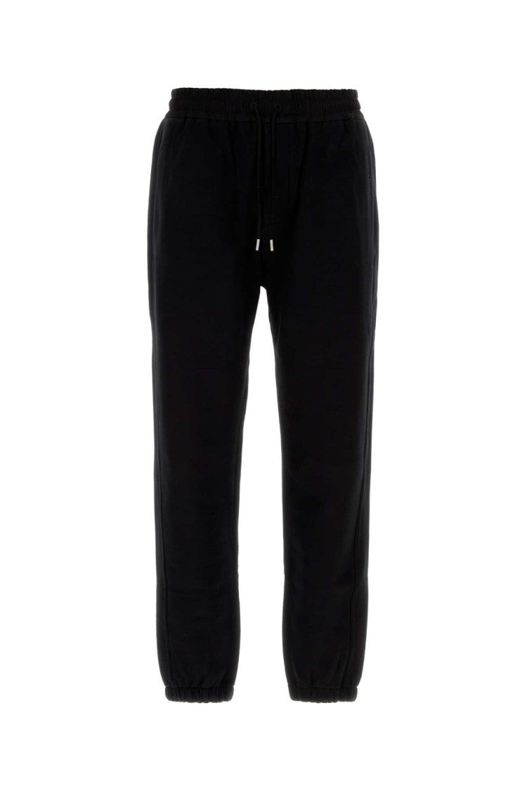 Saint Laurent Black Cotton Joggers
