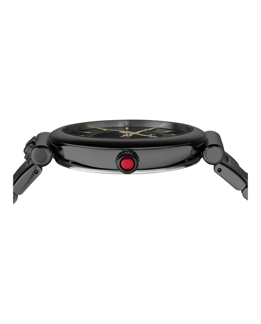 Ferragamo Ferragamo Ora Watch With Black Guilloche Dial