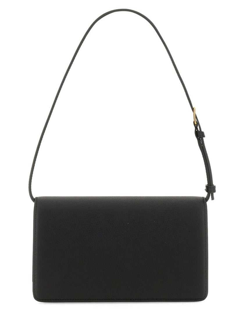 Valentino Garavani Vlogo Signature Shoulder Strap Wallet