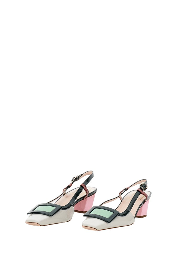 Roger Vivier Multicolor Slingback Pumps