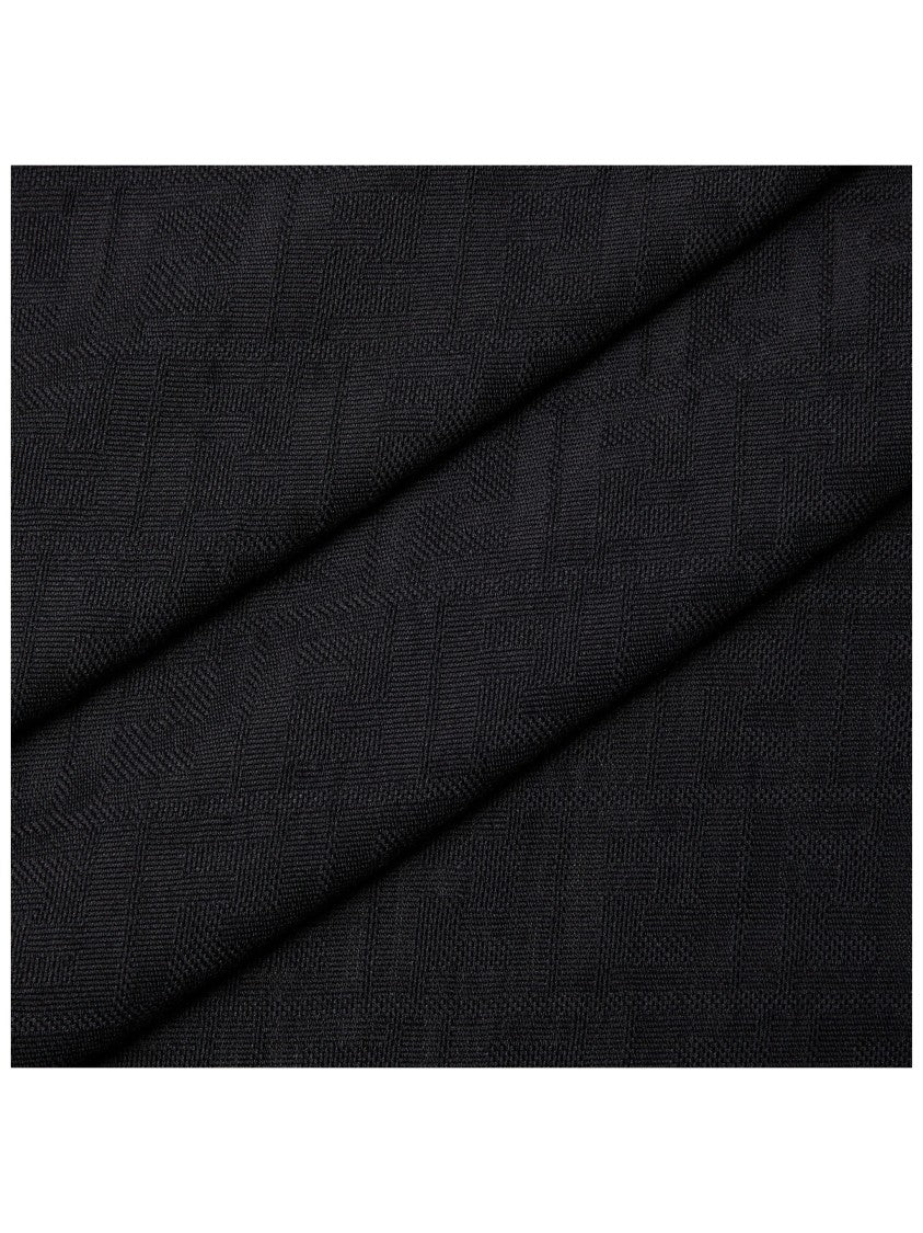 Fendi Scialle 145X145 Ff Signature Square Scarf