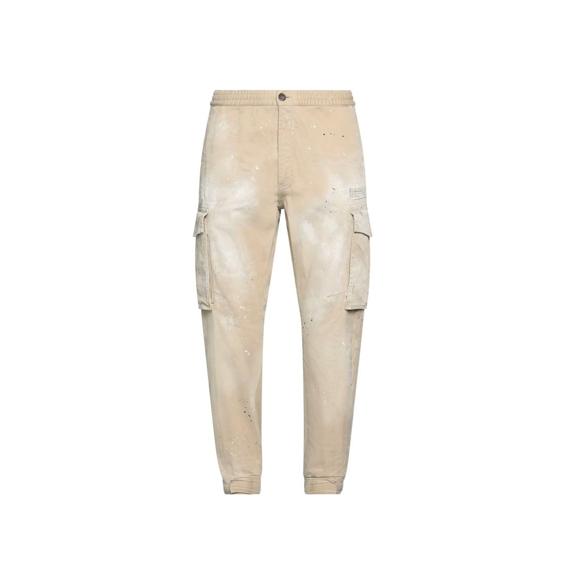 Dsquared2 Beige Cargo Pants With Elasticated Waist