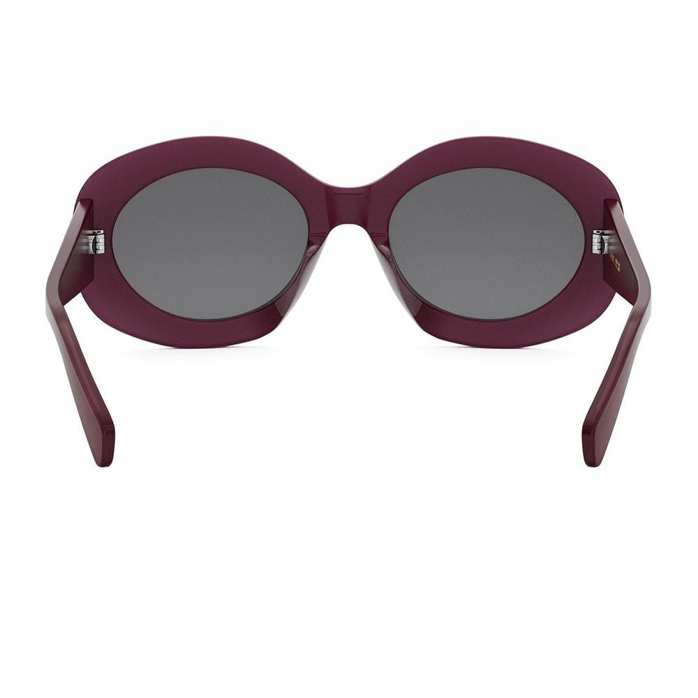 Celine Triomphe Beveled Oval Sunglasses