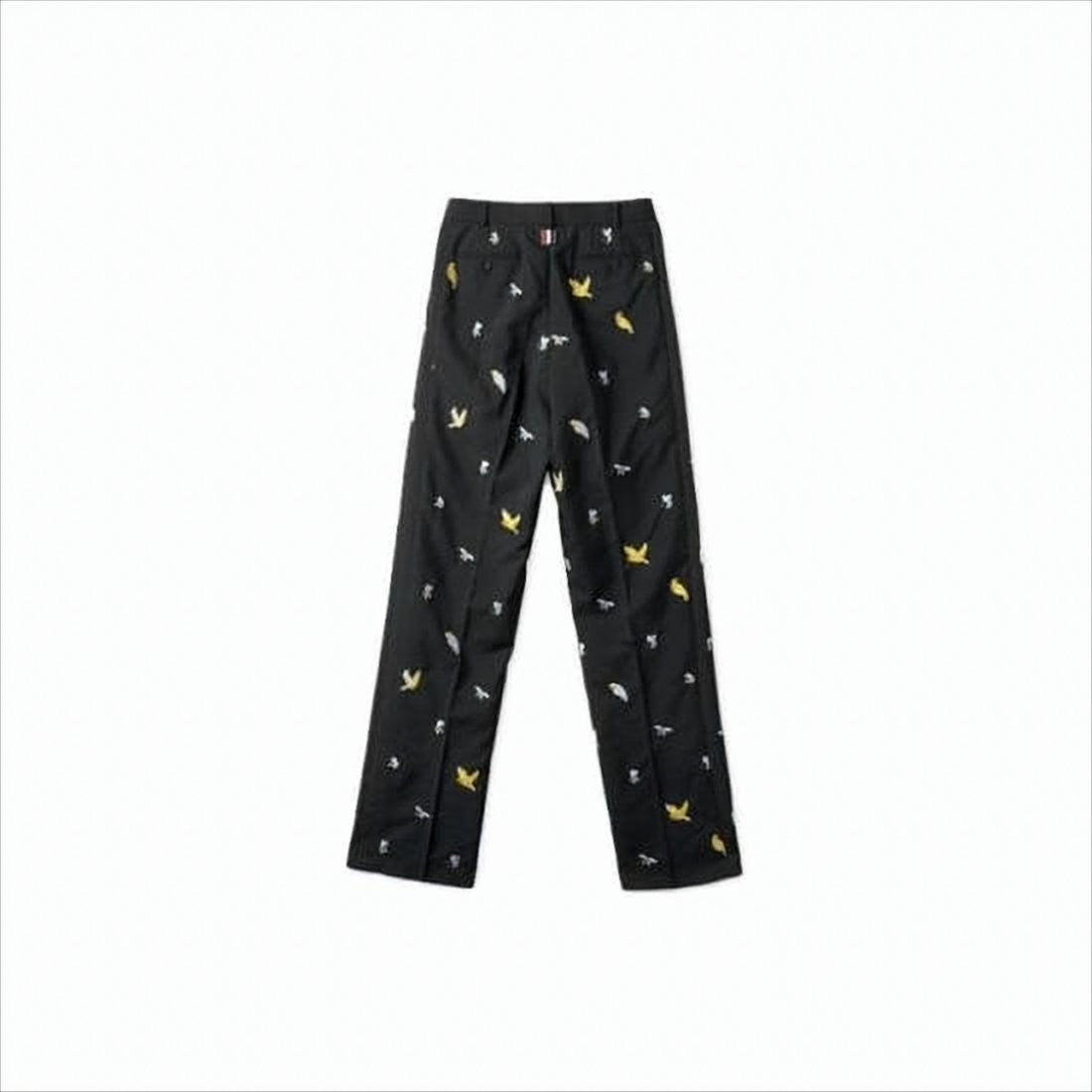 Thom Browne Patterned Casual Trousers With Straight-Leg Design