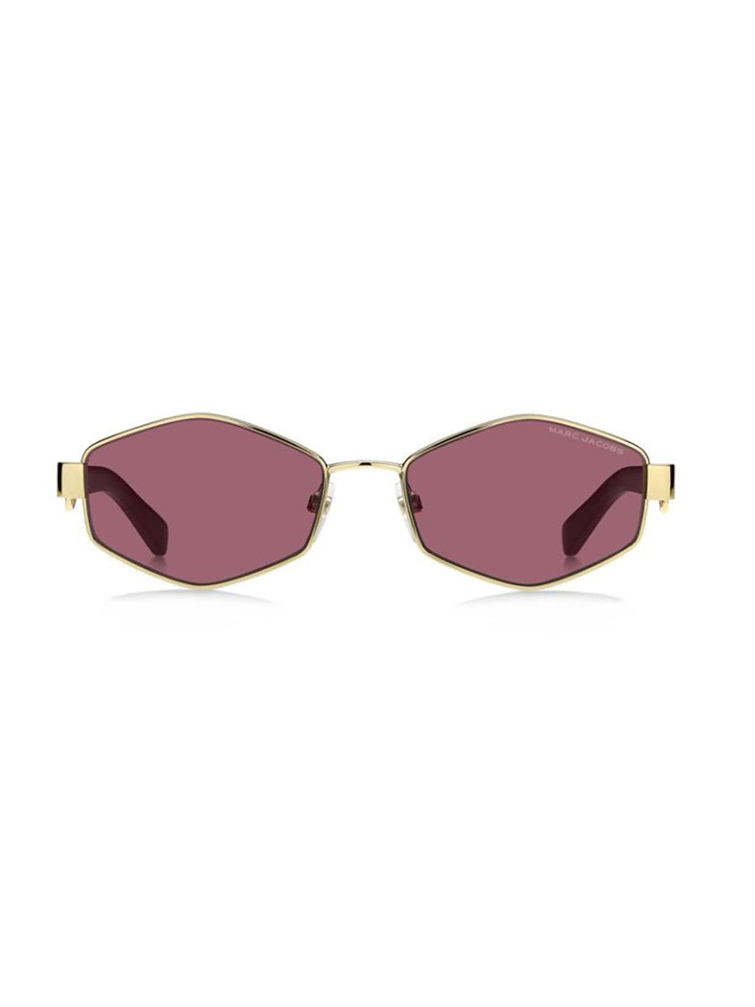 Marc Jacobs Hexagonal Frame Sunglasses With Chain Detail