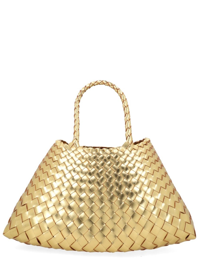 Dragon Diffusion Santa Croce Woven Leather Handbag