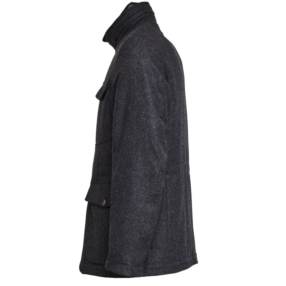 Montecore Padded Jacket With Stand-Up Collar And Functional Design