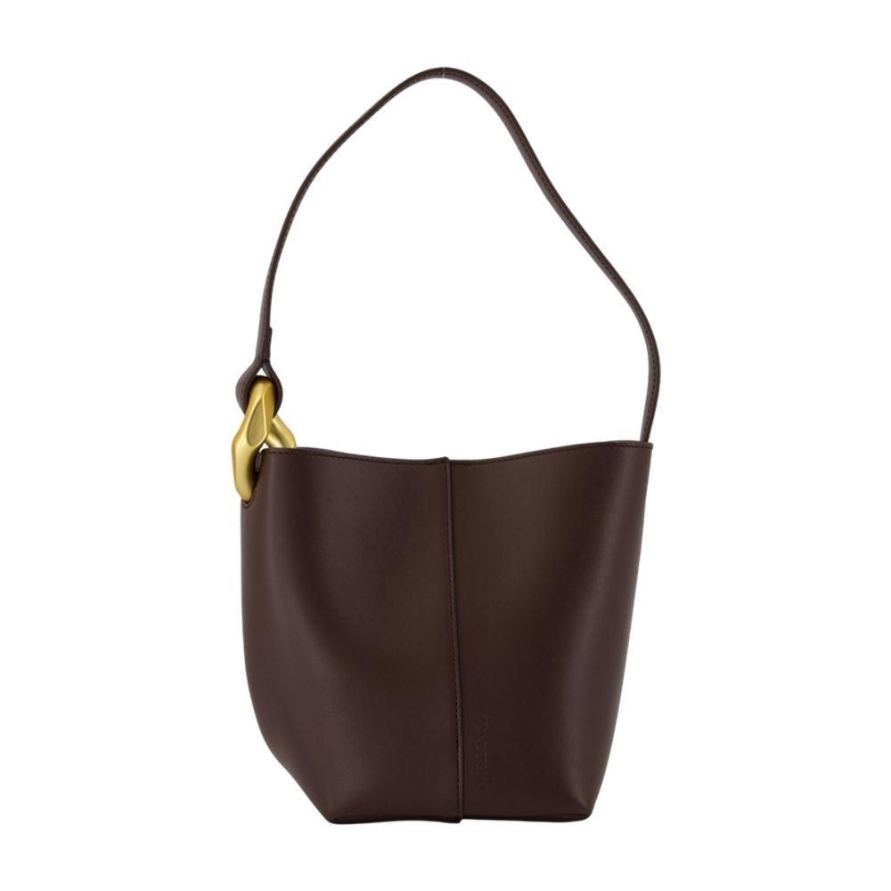 J. W. Anderson The Jwa Corner Small Shoulder Bag - Leather - Brown