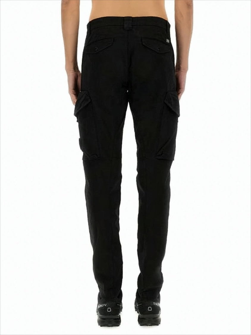 C.P. Company Straight Fit Cargo Pants With Minimal Detailing