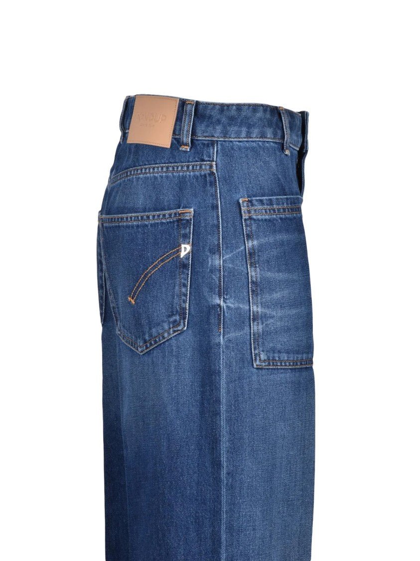 Dondup Blue Carol Cotton Jeans