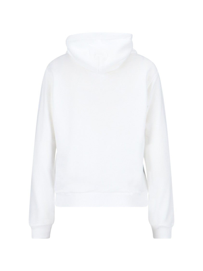 Polo Ralph Lauren Logo Zip Hoodie – White