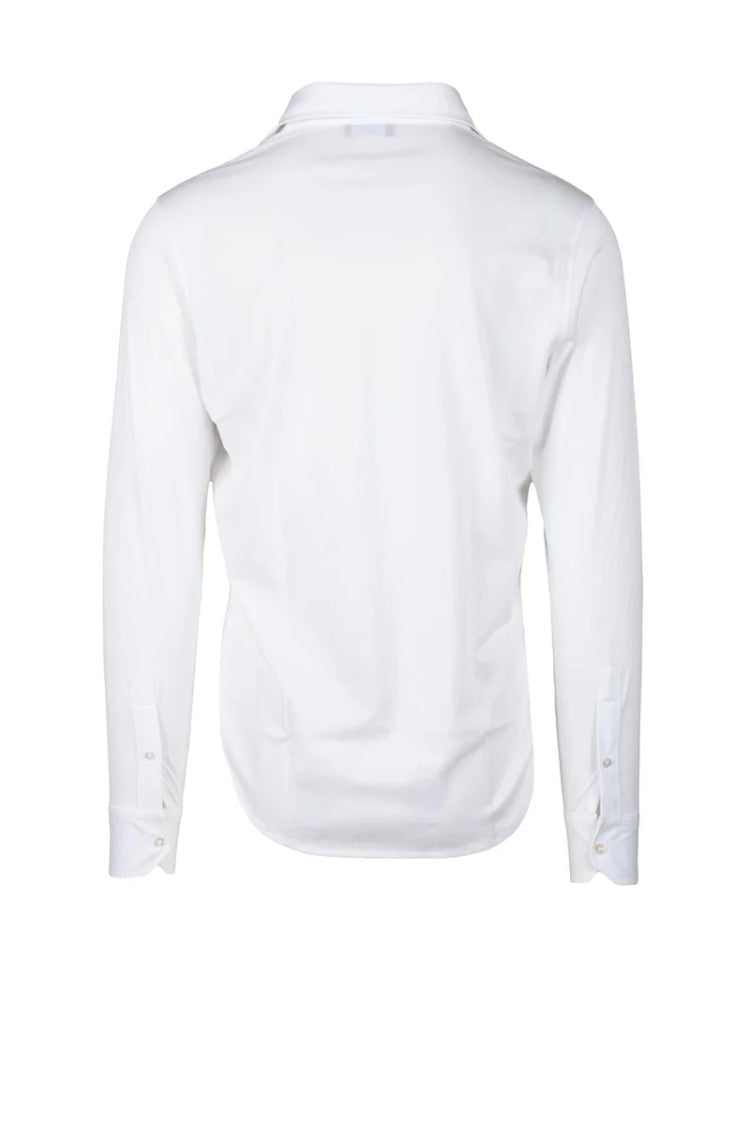 Fama White Tailored Cotton Shirt