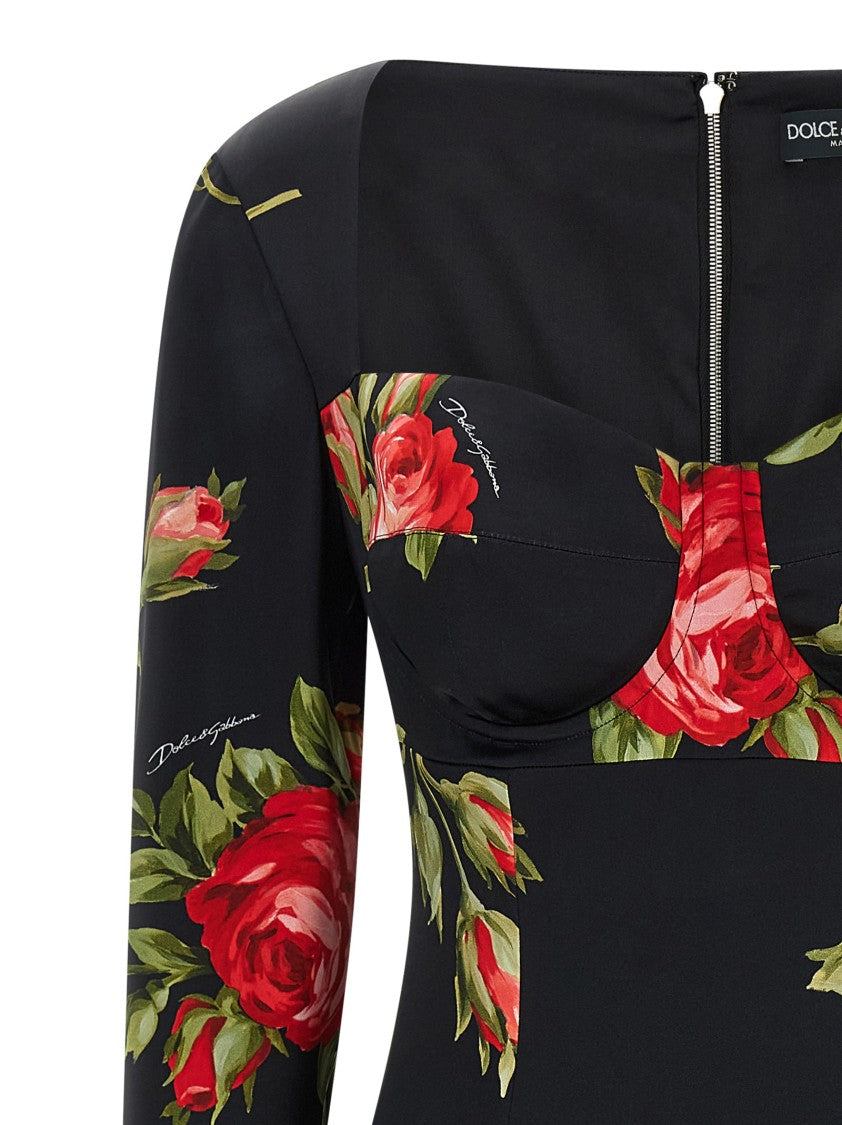 Dolce & Gabbana 'Bouquet Rose' Dress