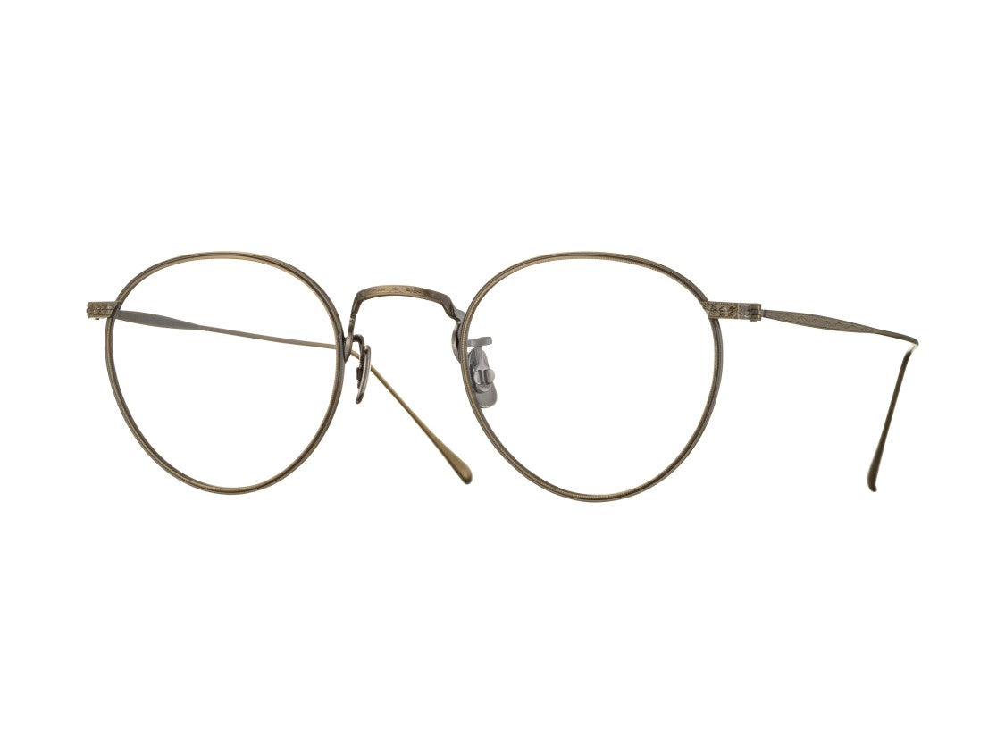 Eyevan Brass 717D Thin Round Eyeglasses