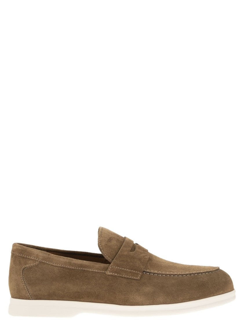 Doucal's Penny - Suede Moccasin