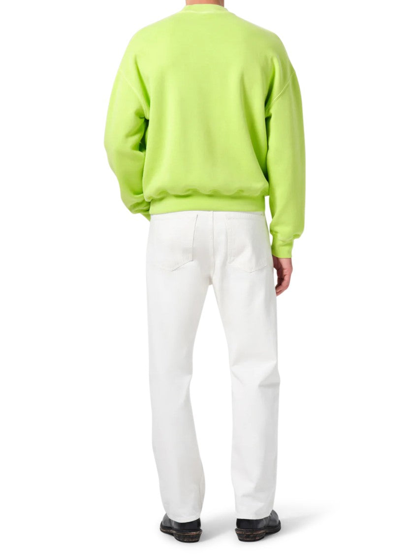 Agolde Straight-Leg Chalk White Trousers With Classic Five-Pocket Design