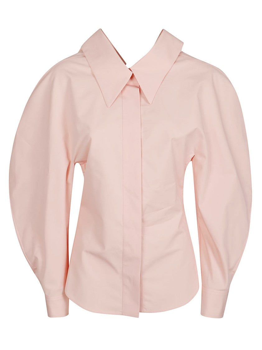 Givenchy Structured Cotton Poplin Long-Sleeved Shirt With Puffed Sleeves