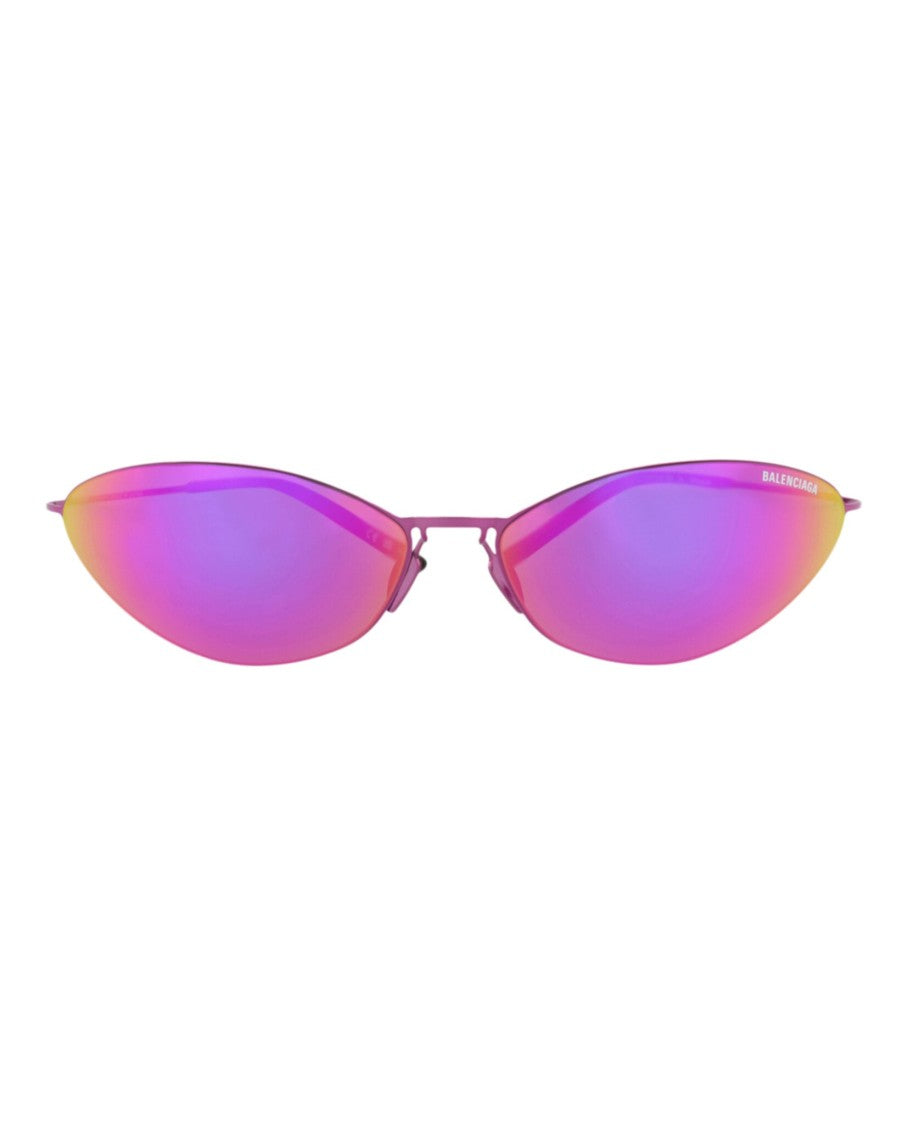Balenciaga Cat Eye-Frame Titanium Sunglasses