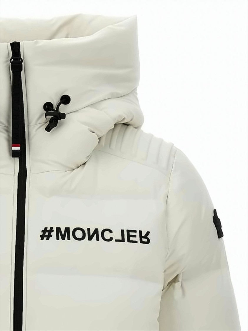 Moncler Quilted Padded Jacket With High Collar