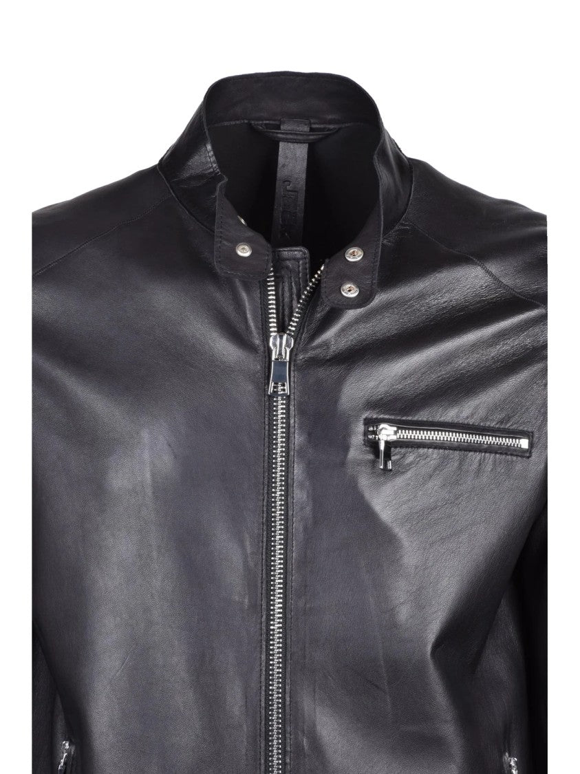The Jack Leathers Black Bandit Leather Jacket