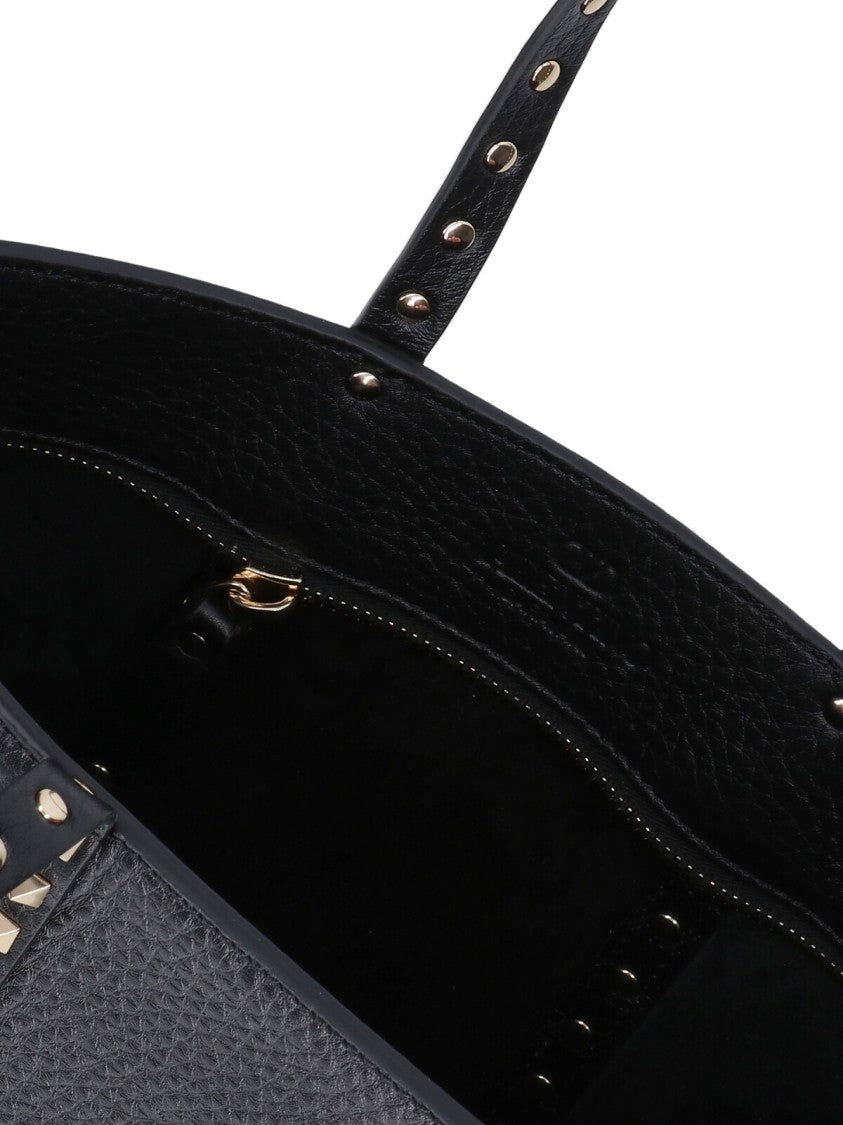 Valentino Garavani "Rockstud" Small Handbag – Black