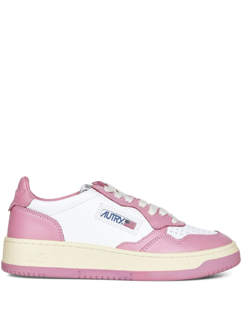 Autry Low-Cut Sneakers With Micro-Perforated Toe