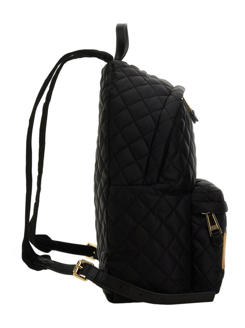 Moschino "Quilted Logo" Backpack