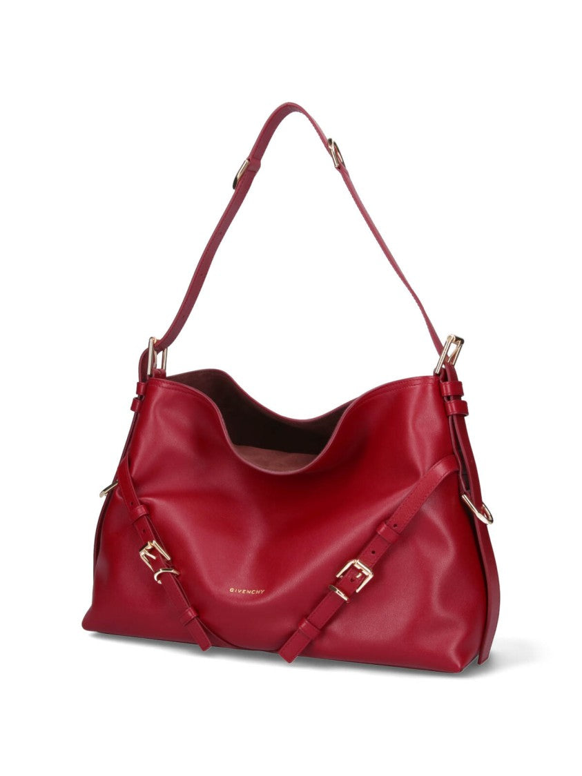 Givenchy Voyou Shoulder Bag Medium – Red