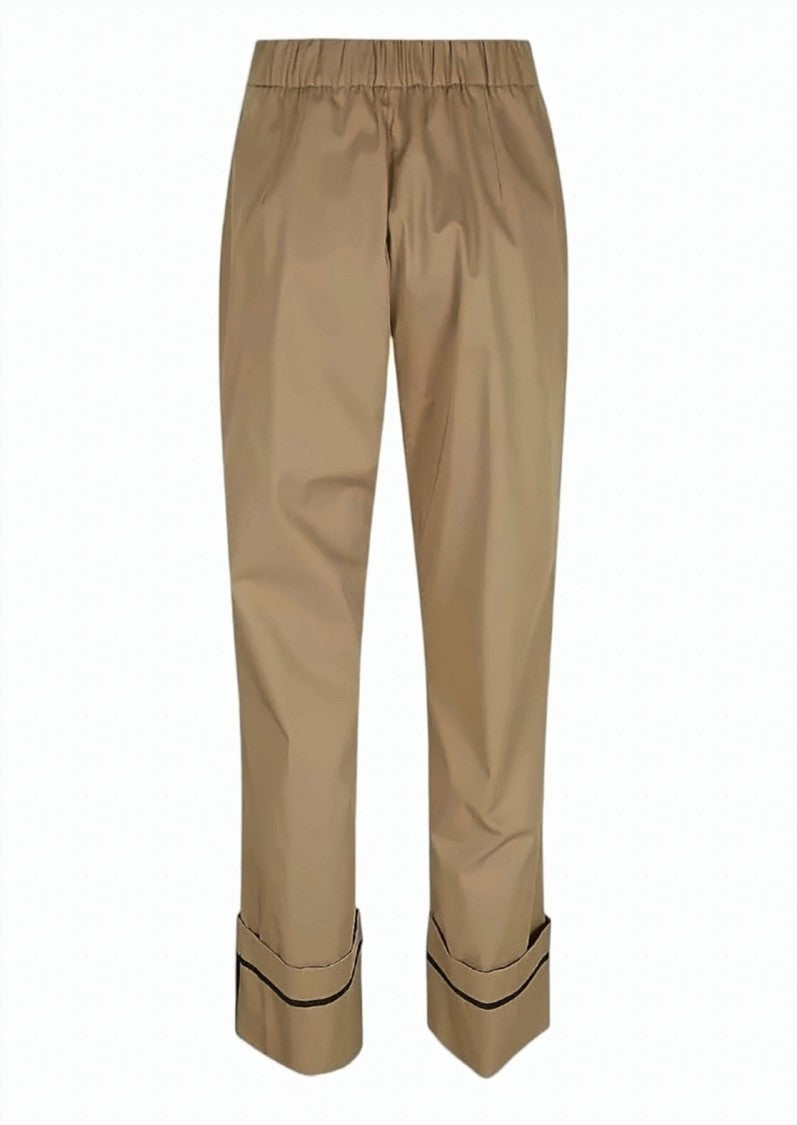 Herno Tailored Cuffed Elastic Waist Trousers