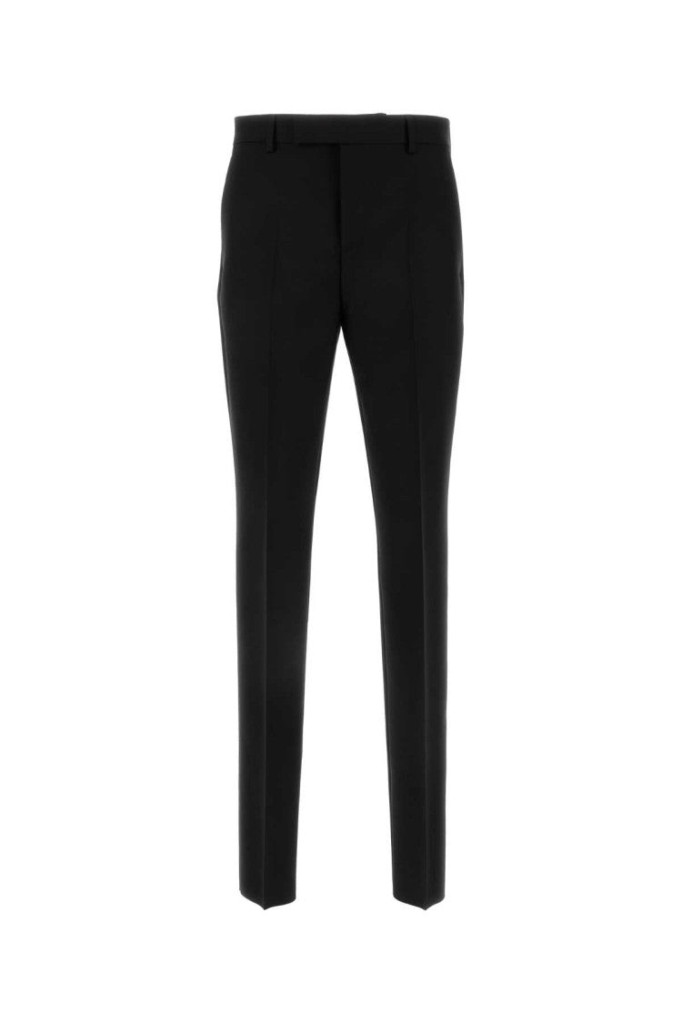 Versace Black Wool Blend Pant