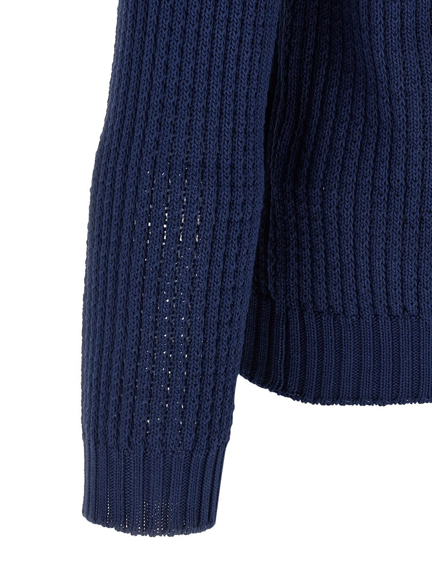 Fendi Cablé Braided Sweater