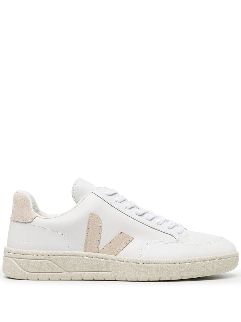 Veja Off-White V-12 Fabric Sneakers
