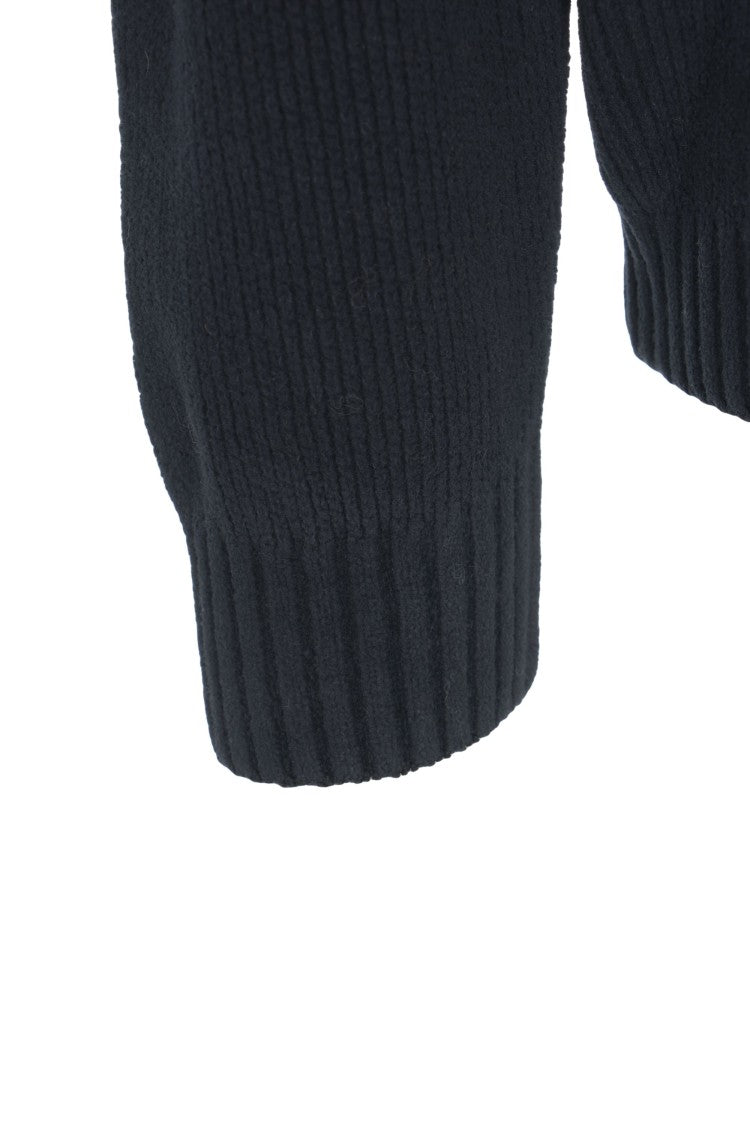 C.P. Company Fine Ribbed Long-Sleeve Polo With Iconic Lens Detail