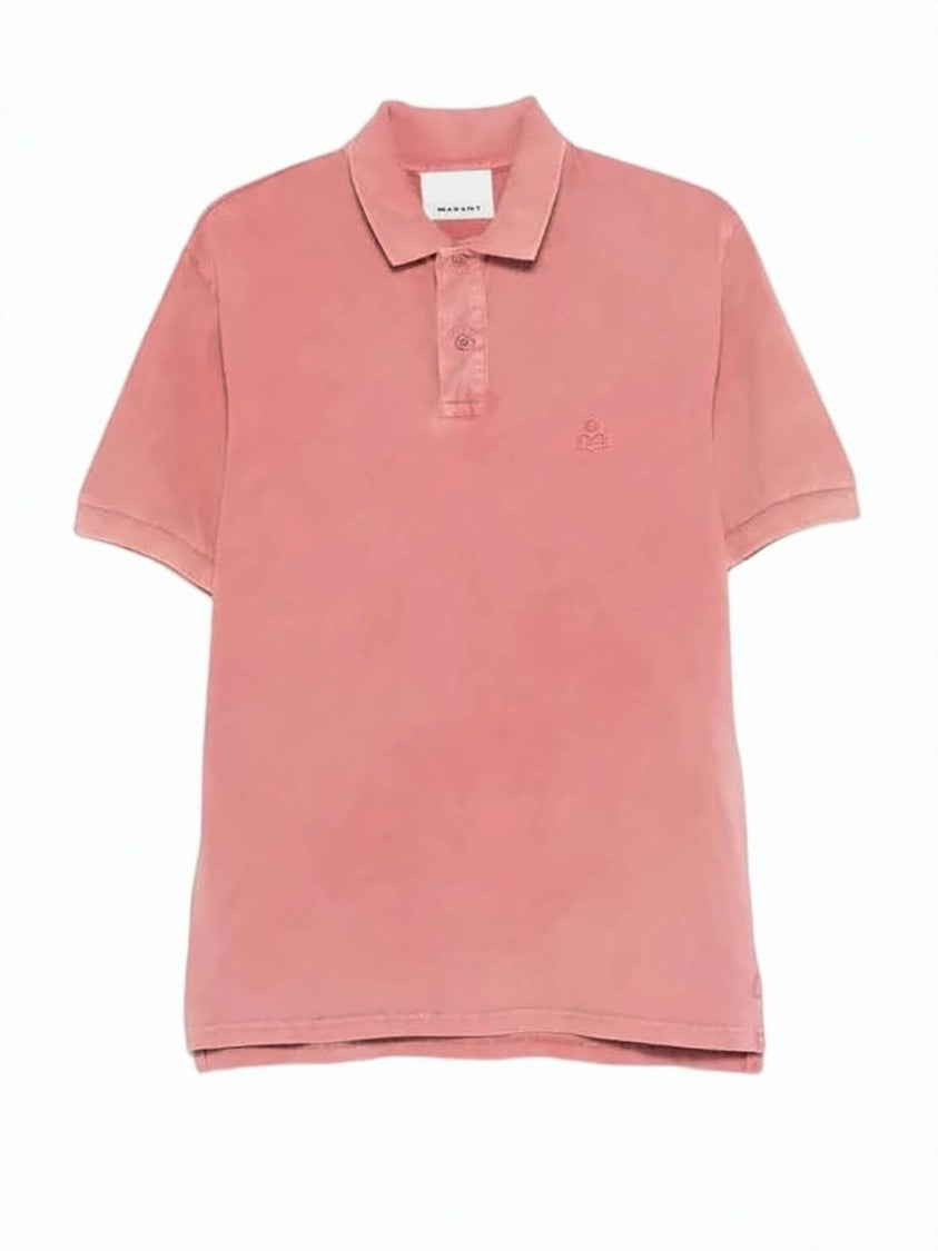 Isabel Marant Short-Sleeved Polo Shirt With Classic Collar