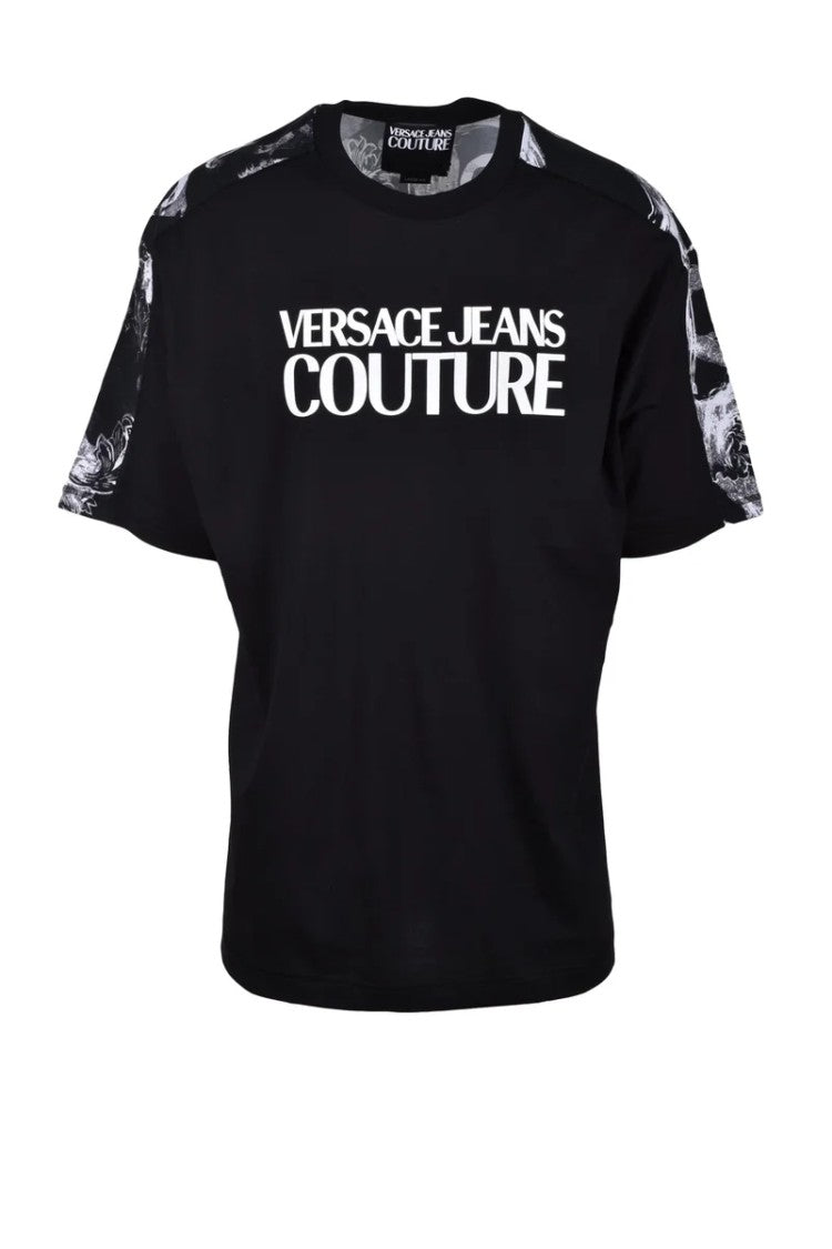 Versace Jeans Couture Black/White Logo T-Shirt