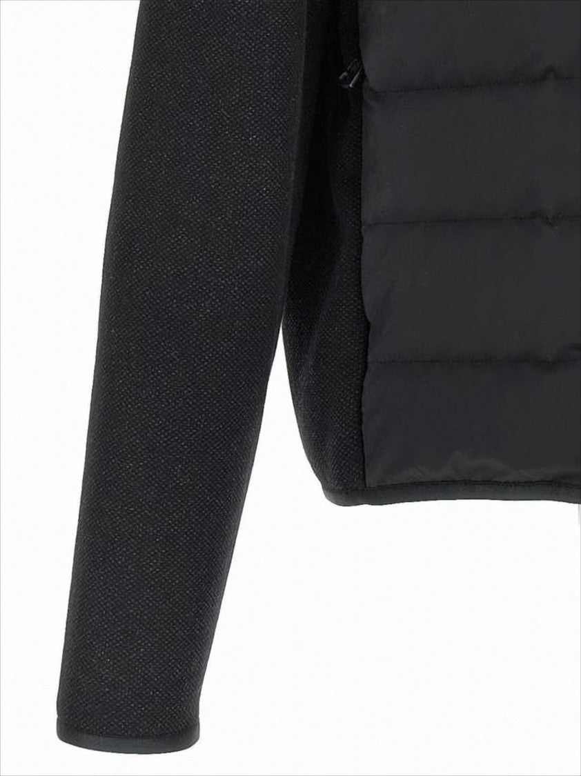 Moncler Quilted Padded Down Jacket With Design