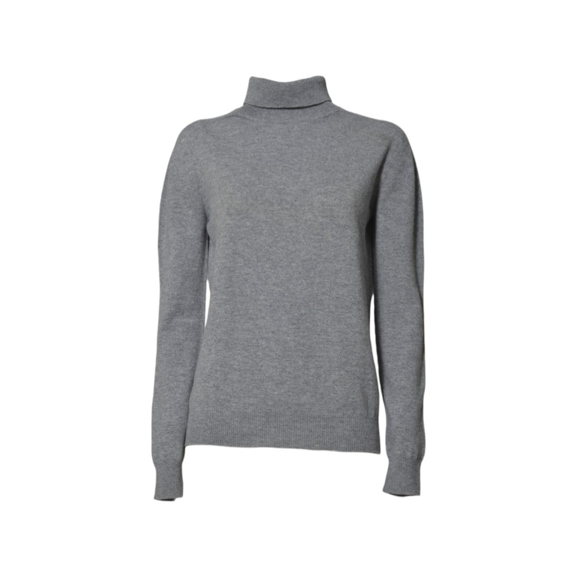 Jil Sander Light Grey High Turtleneck Sweater