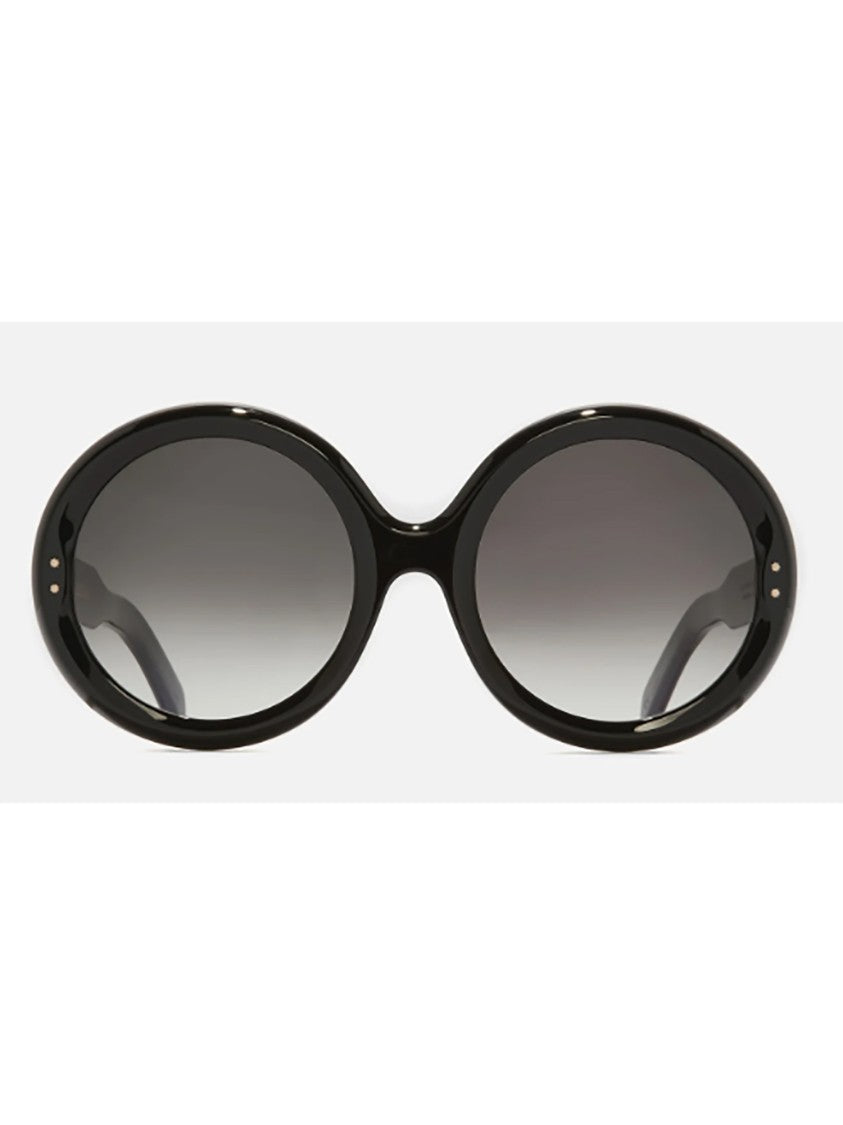 Cutler And Gross Oversized Black Acetate Sunglasses With Dark Gradient Lenses
