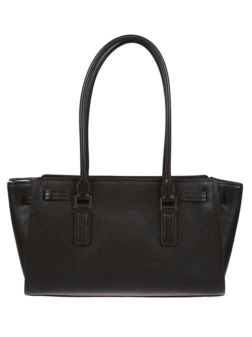 Michael Kors Small Hamilton Moderne Textured Leather Tote Bag