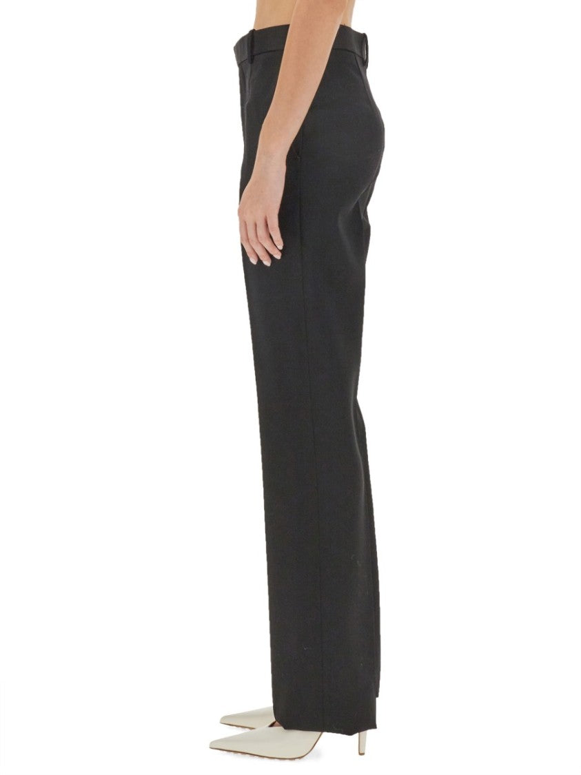 Bottega Veneta Slim Fit Tailored Pants In Wool